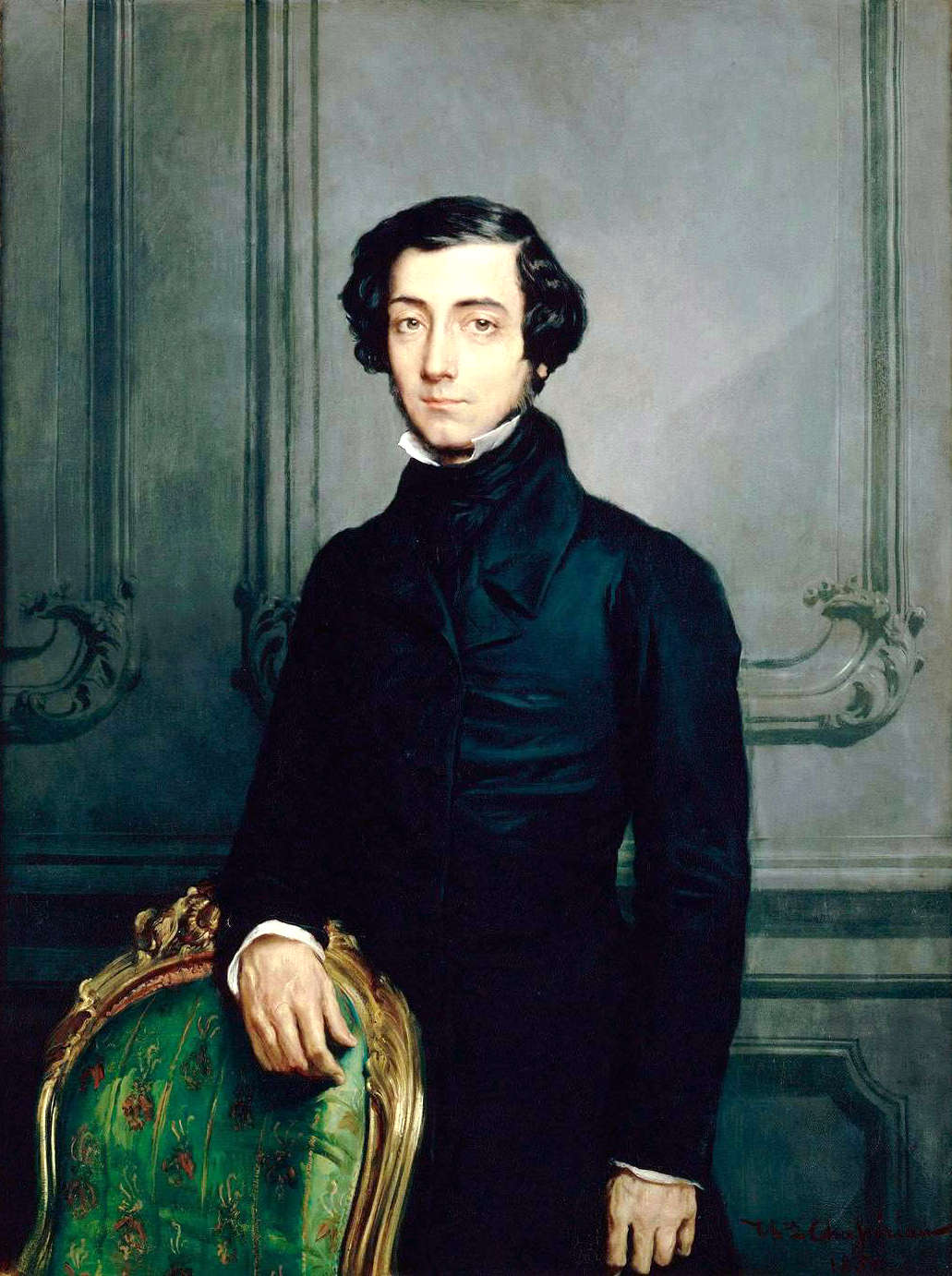 Alexis de Tocqueville (1805-1859) in 1850.